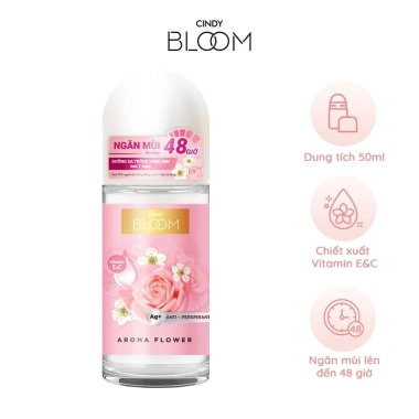 Lăn khử mùi Cindy Bloom 50ml – Hương ngọt ngào, tươi mát, năng động, quyến rũ 48h, 49.000đ 9