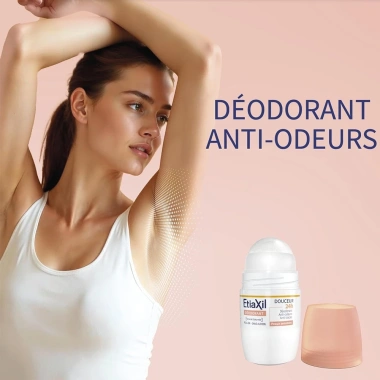 Lăn khử mùi EtiaXil Déodorant Douceur 24h 50ml - Giá ưu đãi 319.000 VND, bảo vệ hương thơm suốt ngày