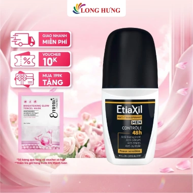 Lăn khử mùi nam EtiaXil Anti Transpirant 48H 50ml - Giá ưu đãi 279.000₫