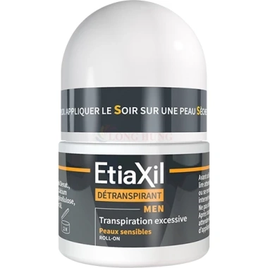 Lăn khử mùi nam EtiaXil Detranspirant Men 15ml – Kiểm soát mồ hôi, hương thơm lâu, giá 289.000₫