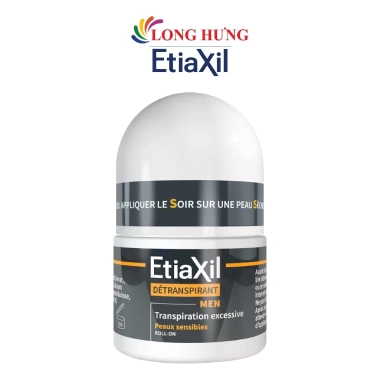 Lăn khử mùi nam EtiaXil Detranspirant Men 15ml – Kiểm soát mồ hôi, hương thơm lâu, giá 289.000₫ 6 Lăn khử mùi nam EtiaXil Detranspirant Men 15ml – Kiểm soát mồ hôi, hương thơm lâu, giá 289.000₫ 6