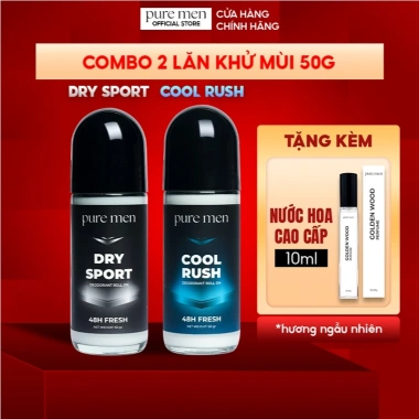 Lăn Khử Mùi Nam Pure Men 48h Fresh - Hương Lịch Lãm, Quyến Rũ 50ml Giá 99.000₫