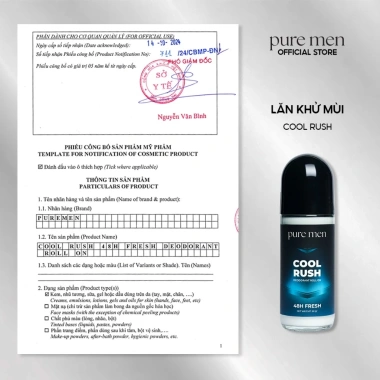 Lăn Khử Mùi Nam Pure Men 48h Fresh - Hương Lịch Lãm, Quyến Rũ 50ml Giá 99.000₫ 9 Lăn Khử Mùi Nam Pure Men 48h Fresh - Hương Lịch Lãm, Quyến Rũ 50ml Giá 99.000₫ 9