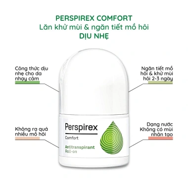 Lăn Khử Mùi Perspirex Cao Cấp 5ml-20ml - Kiểm soát mồ hôi, hương thơm lâu, chỉ 237k 4