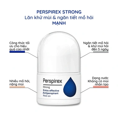 Lăn Khử Mùi Perspirex Cao Cấp 5ml-20ml - Kiểm soát mồ hôi, hương thơm lâu, chỉ 237k 6