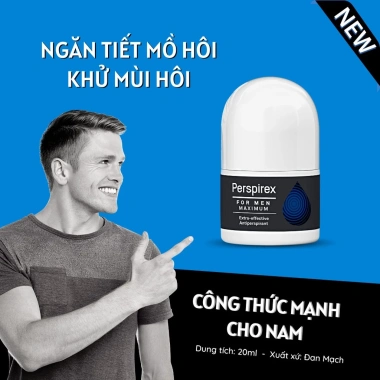 Lăn Khử Mùi Perspirex Cao Cấp 5ml-20ml - Kiểm soát mồ hôi, hương thơm lâu, chỉ 237k 7