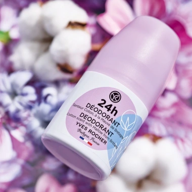 Lăn khử mùi Yves Rocher 50ml - Ngăn mùi 24‑48H, không gây nhờn, giảm giá 180k 4 Lăn khử mùi Yves Rocher 50ml - Ngăn mùi 24‑48H, không gây nhờn, giảm giá 180k 4