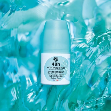 Lăn khử mùi Yves Rocher 50ml - Ngăn mùi 24‑48H, không gây nhờn, giảm giá 180k