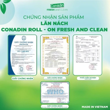Lăn nách CONADIN Khử mùi, Ngăn tiết mồ hôi 5-7 ngày - Hiệu quả sau 1 lần cho Nam và Nữ 5