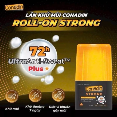 Lăn nách CONADIN Khử mùi, Ngăn tiết mồ hôi 5-7 ngày - Hiệu quả sau 1 lần cho Nam và Nữ 10