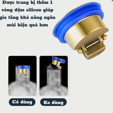 Lắp cống ngăn mùi - Nắp chặn cống sàn tắm, chống côn trùng, ngăn mùi hôi, tiện