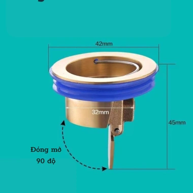 Lắp cống ngăn mùi - Nắp chặn cống sàn tắm, chống côn trùng, ngăn mùi hôi, tiện