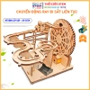 Lắp ráp STEM Gỗ - Ray bi sắt chuyển động liên tục, đồ chơi giáo dục sáng tạo, quà sinh nhật bé sanpi 9