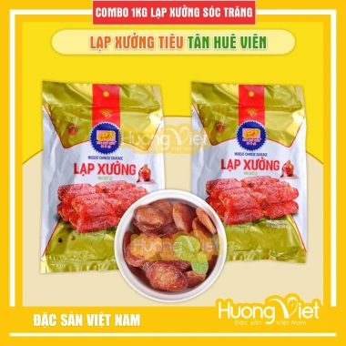 Lạp xưởng 1KG Mai Quế Lộ vị tiêu 4 sao - Sóc Trăng Tân Huê Viên, giá ưu đãi 330k