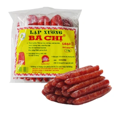 Lạp xưởng Bà Chị 100g - Lạp sườn thập cẩm nhân bánh trung thu, chỉ 30.000₫