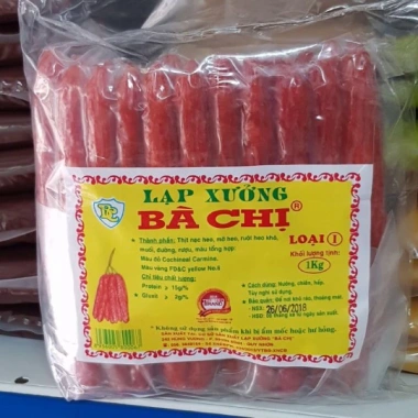 Lạp xưởng Bà Chị 100g - Lạp sườn thập cẩm nhân bánh trung thu, chỉ 30.000₫