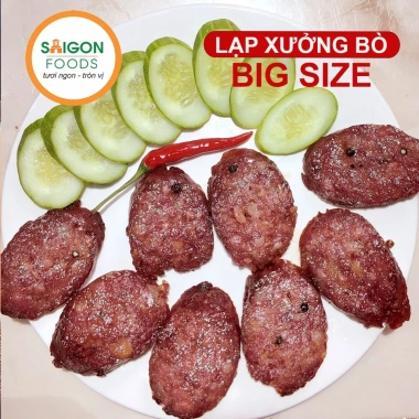 Lạp xưởng bò cao cấp 2kg - Thịt bò tươi ngon, giảm giá 599k, giao hàng toàn quốc 5 Lạp xưởng bò cao cấp 2kg - Thịt bò tươi ngon, giảm giá 599k, giao hàng toàn quốc 5