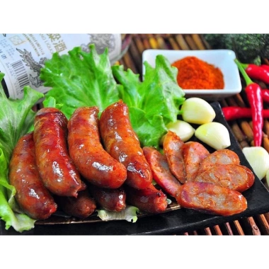 Lạp Xưởng Đức Hòa đặc sản Long An nhà làm không chất bảo quản 02 gói 500g/1kg - Giá chỉ 95.000đ