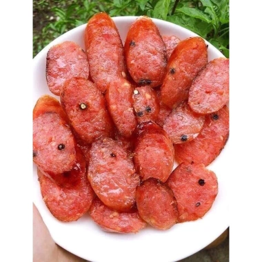 Lạp Xưởng Đức Hòa đặc sản Long An nhà làm không chất bảo quản 02 gói 500g/1kg - Giá chỉ 95.000đ