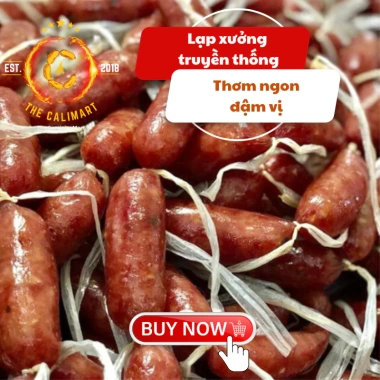 Lạp xưởng heo Cai Lậy The Calimart 500g - Vị truyền thống, giảm còn 129.000₫
