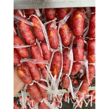 Lạp xưởng heo trứng muối 1KG - 20% trứng muối, chỉ 200.000đ, tặng lạp tôm & lạp heo khô