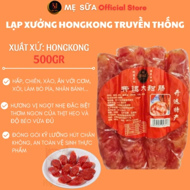 Lạp Xương Hongkong Truyền Thống 500gr - Hương Vị Đậm Đà, Giá 185.000 VNĐ