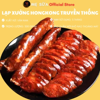 Lạp Xương Hongkong Truyền Thống 500gr - Hương Vị Đậm Đà, Giá 185.000 VNĐ