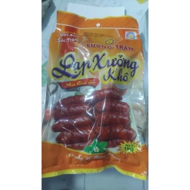 Lạp xưởng khô Lương Trân 1kg - Thịt ngon, đậm vị, giảm giá 170k, giao nhanh 2