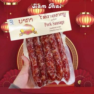 Lạp Xưởng Lào BaCa 500g Chính Gốc – Không Chất Bảo Quản, Giá Ưu Đãi 219.999₫