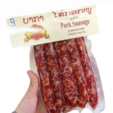 Lạp Xưởng Lào BaCa 500g Chính Gốc – Không Chất Bảo Quản, Giá Ưu Đãi 219.999₫