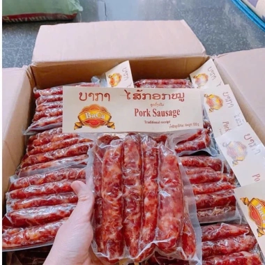 Lạp Xưởng Lào BaCa 500g Chính Gốc – Không Chất Bảo Quản, Giá Ưu Đãi 219.999₫