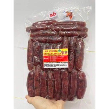 Lạp Xưởng Nạc Bò Tony Móm 1kg Đặc Sản Long An - Giá ưu đãi 299.000đ Lạp Xưởng Nạc Bò Tony Móm 1kg Đặc Sản Long An - Giá ưu đãi 299.000đ