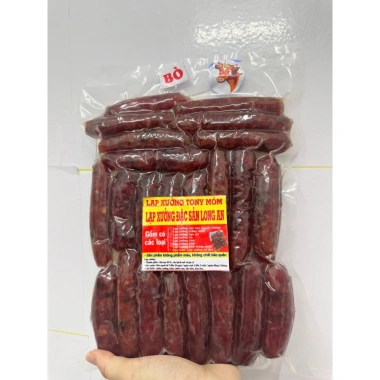 Lạp Xưởng Nạc Bò Tony Móm 1kg Đặc Sản Long An - Giá ưu đãi 299.000đ