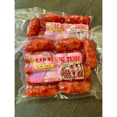 Lạp Xưởng Sả Ớt Thơm Ngon Đạt Chuẩn ATVSTP - Trang Lê Giá 80.000 VND Giảm Giá 3