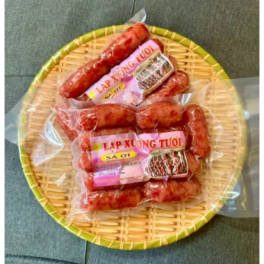 Lạp Xưởng Sả Ớt Thơm Ngon Đạt Chuẩn ATVSTP - Trang Lê Giá 80.000 VND Giảm Giá 8