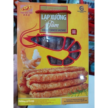 Lạp Xưởng Tân Huê Viên Tôm 500gr - Thơm Ngon, Giảm Giá Sốc 180.000đ