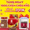 Lạp xưởng Tây Bắc HUGI FOOD 500g OCOP - Đặc sản Điện Biên, hộp quà Tết 180.000₫