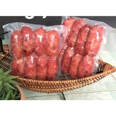 Lạp Xưởng Thịt Heo 1kg Vựa Khô Tú Sương - Vị Truyền Thống Không Ngọt, Giá 72.000