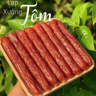 Lạp xưởng tôm đặc sản Sóc Trăng khô sạch, ngon ngày Tết 500g-1kg HTC, giá 128k 2