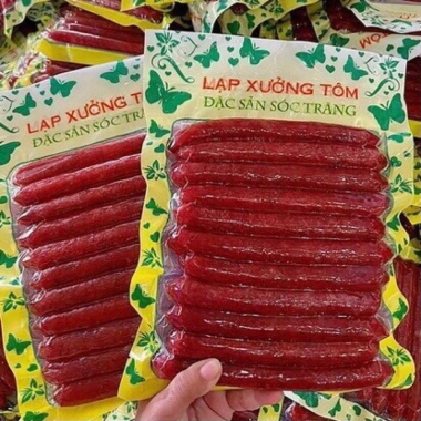 Lạp xưởng tôm đặc sản Sóc Trăng khô sạch, ngon ngày Tết 500g-1kg HTC, giá 128k 6