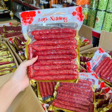 Lạp xưởng tôm đặc sản Sóc Trăng khô sạch, ngon ngày Tết 500g-1kg HTC, giá 128k 9