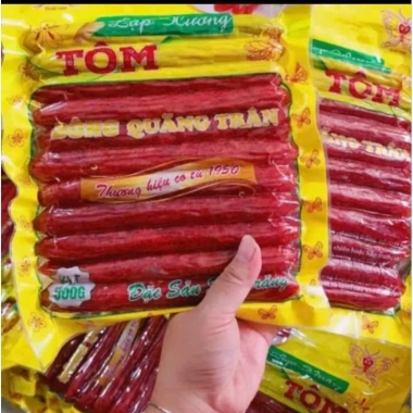 Lạp Xưởng Tôm Khô Quảng Trân 1kg (2 túi) - Giá ưu đãi 150.000đ, ngon, giòn, thơm 4 Lạp Xưởng Tôm Khô Quảng Trân 1kg (2 túi) - Giá ưu đãi 150.000đ, ngon, giòn, thơm 4