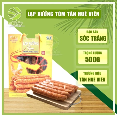 Lạp Xưởng Tôm Tân Huê 500g Cao Cấp Sóc Trăng, Miền Tây, Quà Tết, Giá 198.000 VND