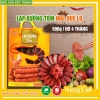 Lạp xưởng tôm Tân Huê Viên cao cấp 500g - Sóc Trăng, quà Tết 198k 2