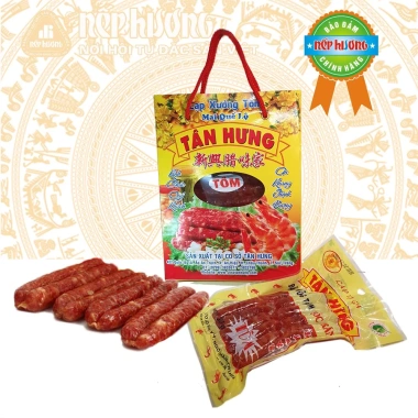 Lạp xưởng tôm Tân Hưng 500g - Đặc sản Sóc Trăng, thơm ngon, giảm giá 104.000₫