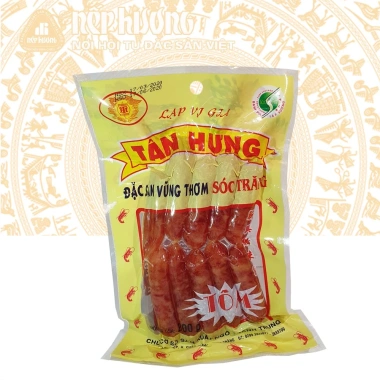 Lạp xưởng tôm Tân Hưng 500g - Đặc sản Sóc Trăng, thơm ngon, giảm giá 104.000₫
