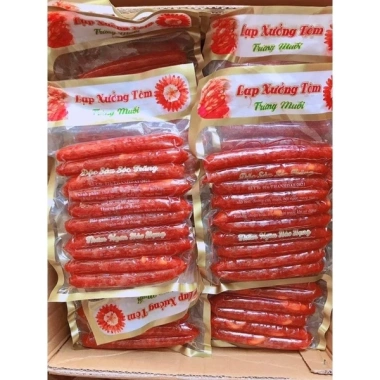 Lạp xưởng tôm trứng muối Sóc Trăng - Đặc sản Bách Hóa Tín Phúc, Giá 85.990 VND