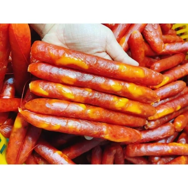 Lạp xưởng tôm trứng muối Sóc Trăng - Đặc sản Bách Hóa Tín Phúc, Giá 85.990 VND