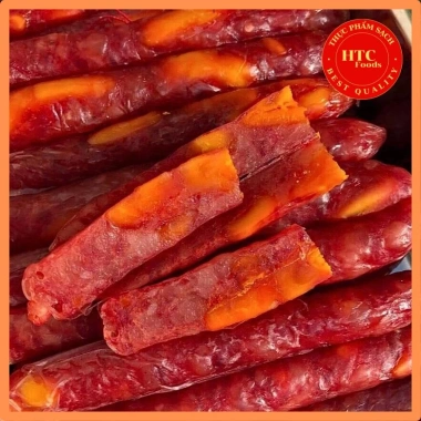 Lạp xưởng trứng muối Sóc Trăng khô thơm ngon hảo hạng - HTC Foods giảm giá 154,050 VND