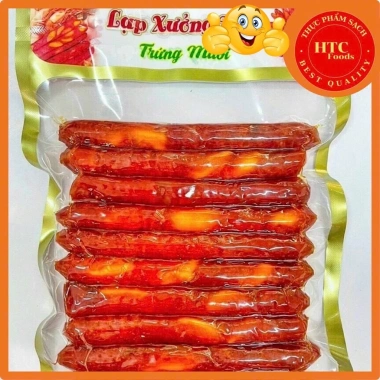 Lạp xưởng trứng muối Sóc Trăng khô thơm ngon hảo hạng - HTC Foods giảm giá 154,050 VND